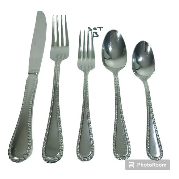 Oneida Pebblebrook Silverware Single Set Of Five Pices - Picture 1 of 8